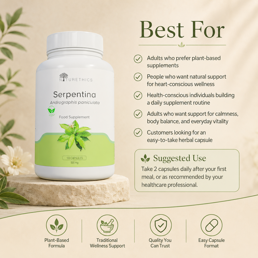 Serpentina Leaves Capsules 100s