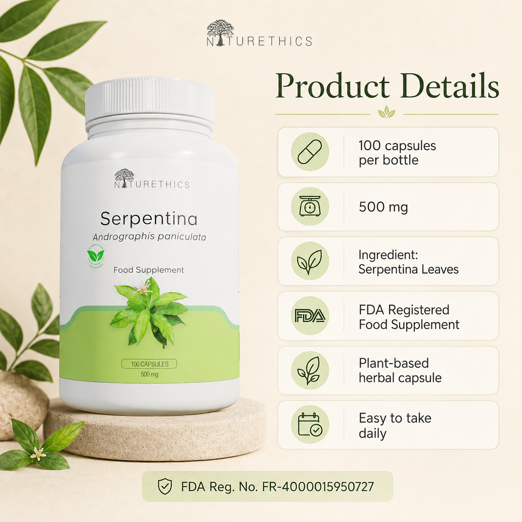 Serpentina Leaves Capsules 100s