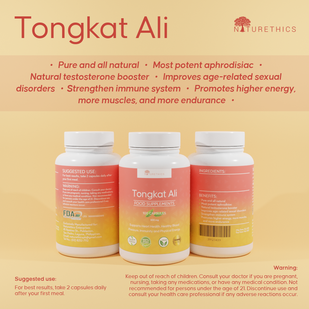 Tongkat Ali Capsules 100s