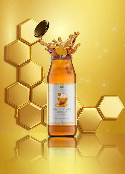 100% Pure Wildflower Honey