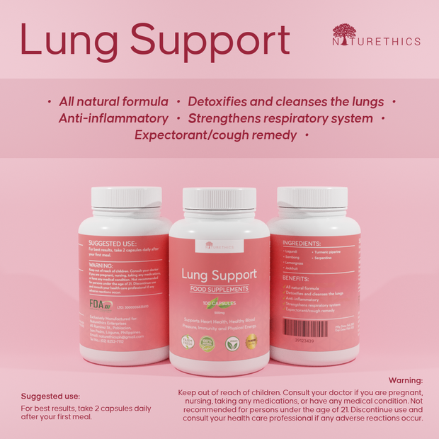 Lung Support Capsules 100s